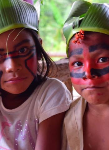 Crianças Kanamari, Vale do Javari